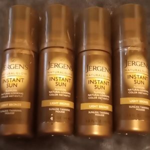 Jergens Instant sun tanning foam